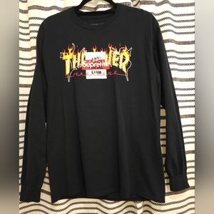 Pizza Slime AntiSocialThraserSupremeVetementsPabloVLONEoff-whiteSocialClub L/s T